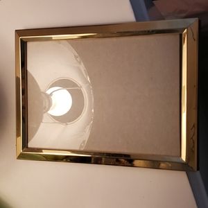 Gold picture frame